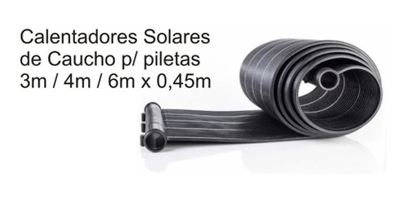 Colector / Calentador Solar De Piscinas  3 / 4 / 6 Mts 1