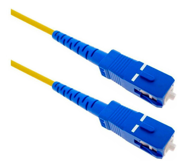 Cable Patchcord De Fibra Optica - Macho Ficha Azul 6 Mts. 0