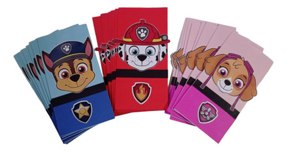 Bolsitas Golosinera Paw Patrol X 10 Personalizadas 1