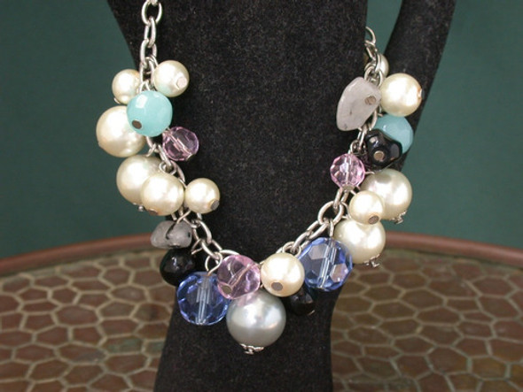 Herm Luli Pulsera Brazalete Dijes Perlones Cristales Of 0