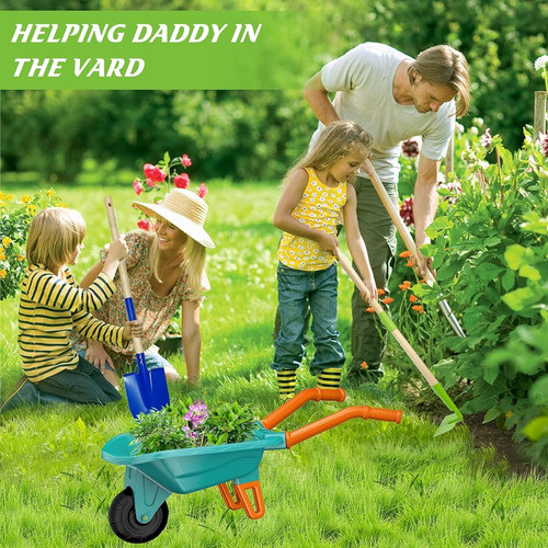 Qtioucp Kids Herramientas De Jardinería Juguetes Al Aire Lib 1
