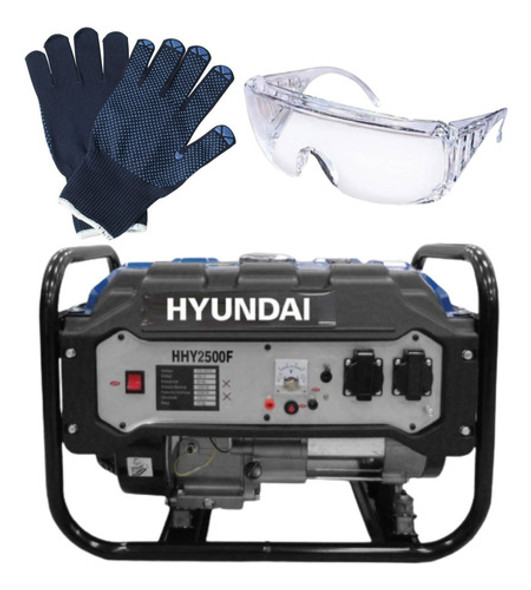 Generador 2200w Hyundai Nafta 15 Litros Sc- 0