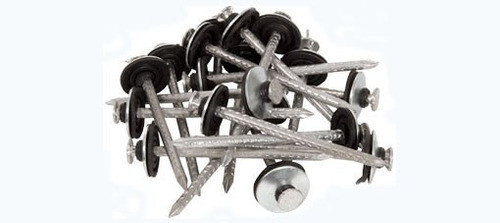 Clavos Para Techo Galvanizado Brasil C/ Goma X 100 Unid Tyt 1