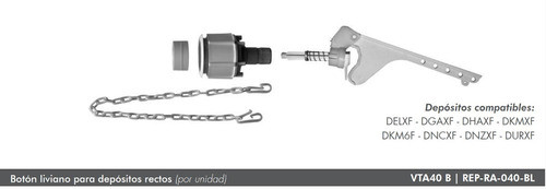 Repuesto Boton Lateral Mochila Deposito Ferrum Vta 38 Oval 0