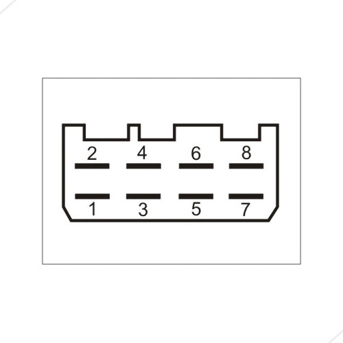 Caixa Diodo 8 Terminais Com Suporte Mbb 1993 1994 1995 1410 1
