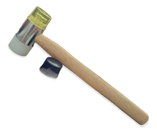 Martelo Pontas Intercambiáveis 4 Pontas Pu, Borracha 2 Nylon 1