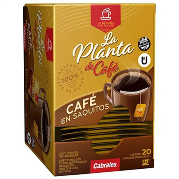 Cafe En Saquitos Cabrales La Planta De Cafe Sin Tacc Pack X3 1 Cafe En Saquitos Cabrales La Planta De Cafe Sin Tacc Pack X3 1