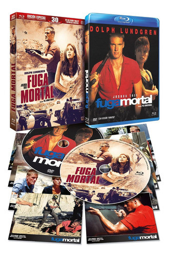 Blu-ray + Dvd Fuga Mortal / Joshua Tree / Dolph Lundgren 0