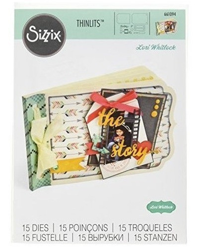 Ellison Sizzix Album Esencial Thinlits Conjunto De Dados Por 0
