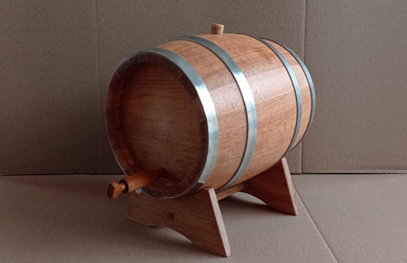Barril Madeira De Jatobá Para Cachaça - 3 Litros 1