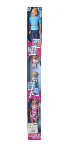 Regalo Niños - Kit Familia De Muñecas Tipo Barbie - Bonnie 1
