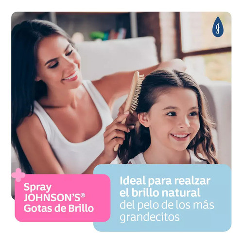 Spray Gotas De Brillo Johnson's 200ml 1