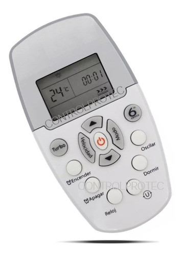 Control Remoto Aire Acond Para Dj11e5-04 Cooltime Ariston 0