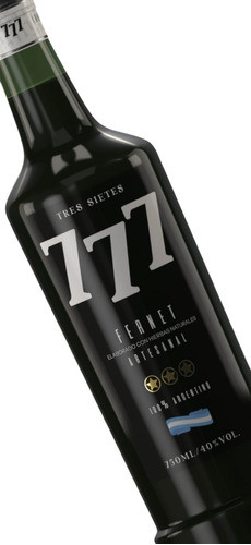 Fernet 777 Tres Sietes 750cc Unid Licor Vermouth Envio 0