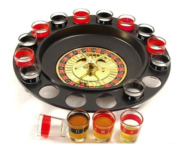 Ruleta De Tragos 16 Chupitos De Vidrio Shots Previas Boliche 0