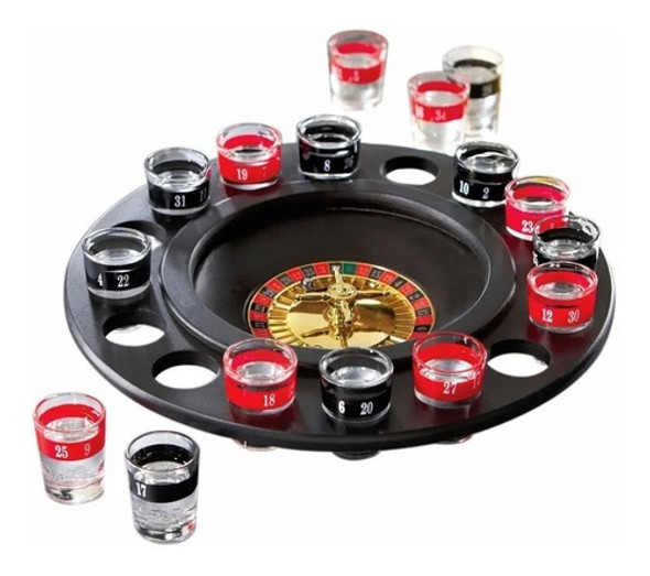 Ruleta De Tragos 16 Chupitos De Vidrio Shots Previas Boliche 1