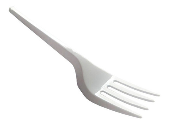Garfo Refeição Descartável Branco 16cm Ultratalher C/1000 0