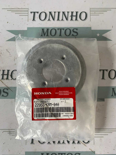 Plator Embreagem Honda Titan 150 2004 À 2014 0