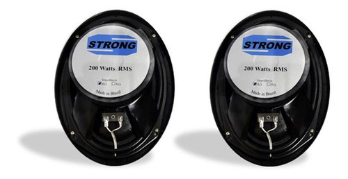 Par Alto Falante 6x9 Polegadas Hexa Sturdy 400 Watts Rms 1