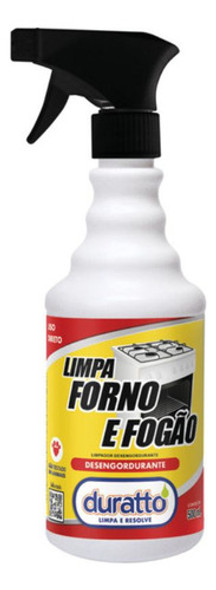 Kit C/2 Limpa Forno E Fogão Desengordurante 500ml Duratto 1 Kit C/2 Limpa Forno E Fogão Desengordurante 500ml Duratto 1