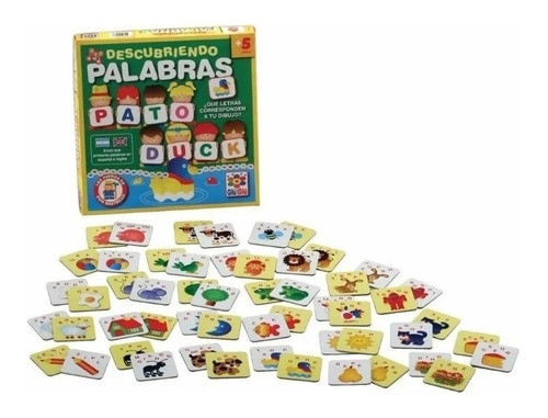 Juego Descubriendo Palabras Didactico H478 Ruibal Lloretoys 1