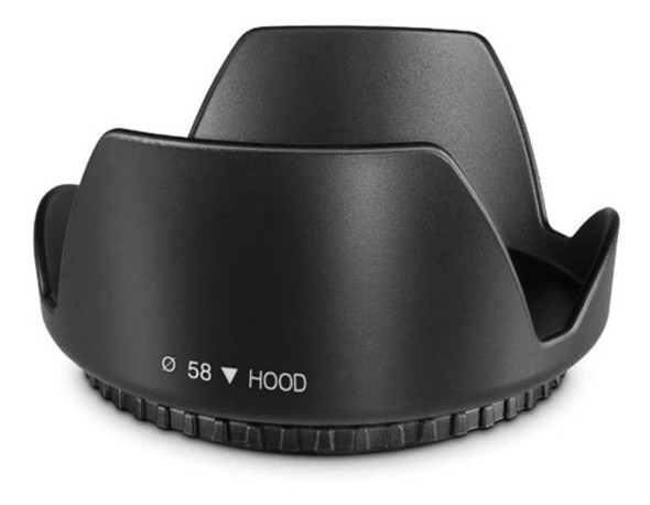 Parasol Pétalo De 58mm De Diámetro Para Lentes De Ø 58mm 1