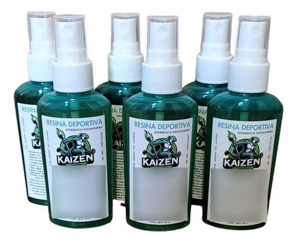 Adherente Deportivo. Resina Líquida Antideslizante 6u X60cc. 0