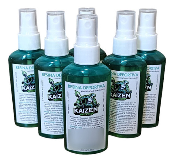 Adherente Deportivo. Resina Líquida Antideslizante 6u X60cc. 1
