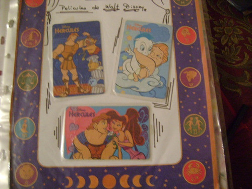 Tarjeta Telefonica Disneycoleccion Hercules 1 Serie F45 Usad 0