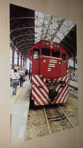 Ferrocarril: Foto Original 20x30 Locomotora G22 E710 Belgran 0