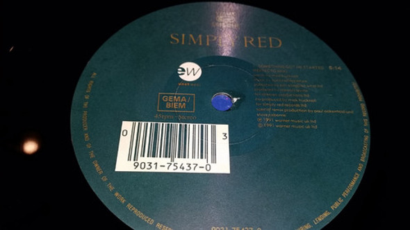 Simply Red Something Got Me Started Uk 1991 Vinilo Maxi Hit 1
