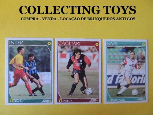 Cards De Futebol Italiano- Bianchi- Fonceca -  (j 106) 0