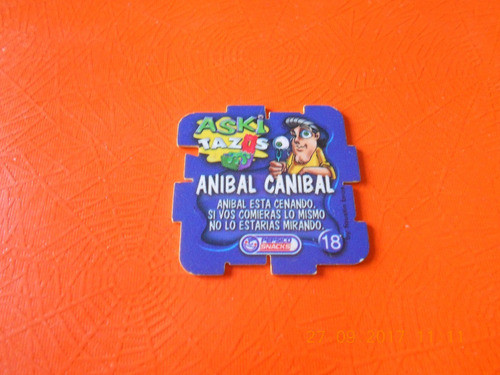 Aski Tazos   N° 18 - Pepsico - De Coleccion 1