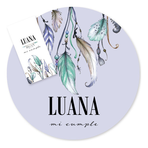 Kit Imprimible Boho Dreams Atrapa Sueños Candy Bar Tukit 0