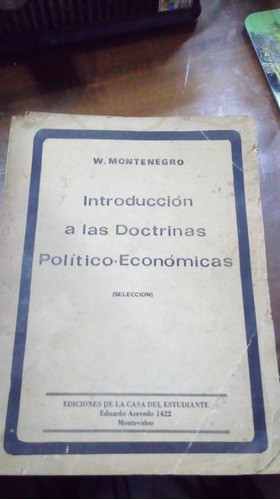 Libro Introducción A Las Doctrinas Económicas 0