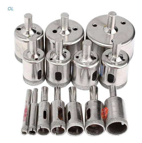 Mecha Copa Diamantada Broca Vidrios Cermica Marmol Set 8 Pzs 1