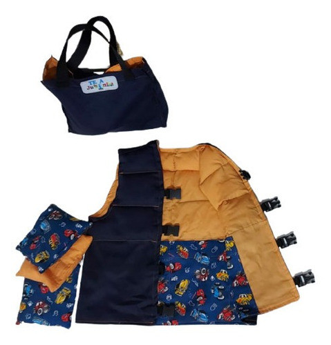 Colete Com Peso G 6 A 8 Anos 0