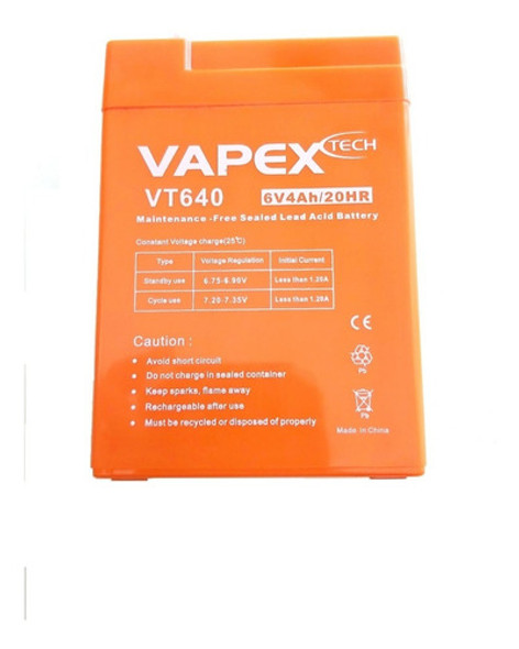 Bateria Gel 6v 4ah Luces De Emergencias Juguetes Linternas 1 Bateria Gel 6v 4ah Luces De Emergencias Juguetes Linternas 1