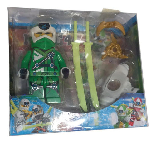 Muñeco Figura Ninja Magic 4 Articulada 7,5cm 1