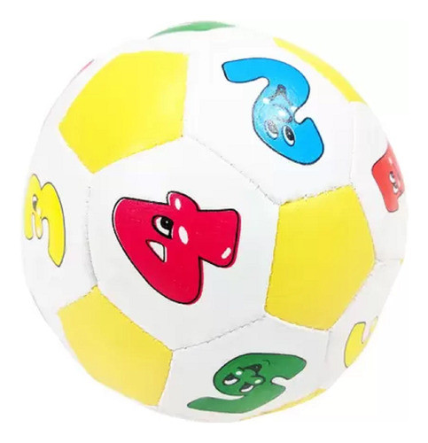 Bola De Futebol 11cm Infantil Macia Números Ark Toys 3764 1