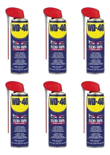 Wd40 Flexitapa Lubricante Antioxidante Antihumedad 220g X6 0