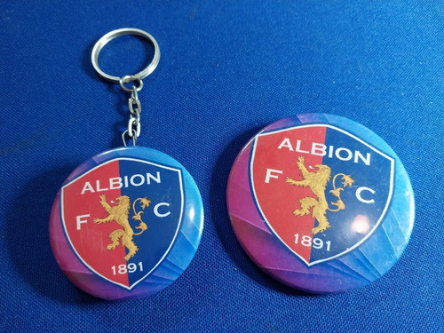 Albion F. C. Pin + Llavero Destapador. Todos Los Equipos 1