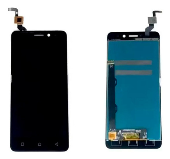 Frontal 1° Linha Lenovo Vibe K6 Sem Aro - Cor: Preta 0