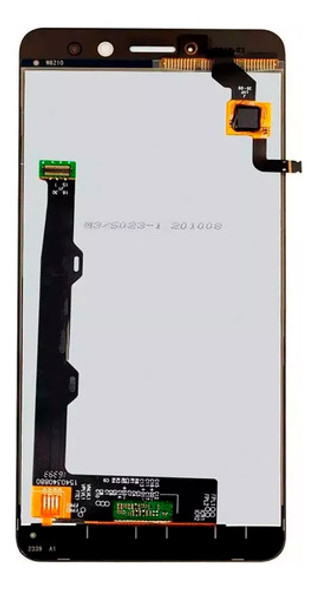 Frontal 1° Linha Lenovo Vibe K6 Sem Aro - Cor: Preta 1