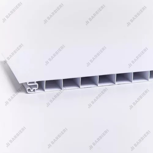 Machimbre Pvc Barbieri X 3mts X 20cm X 13mm Blanco 1