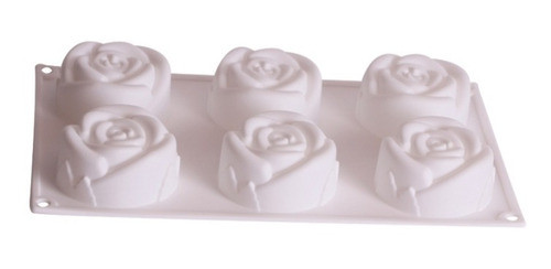 Molde De Silicona Rosas. Ideal Jabones O Velas 0