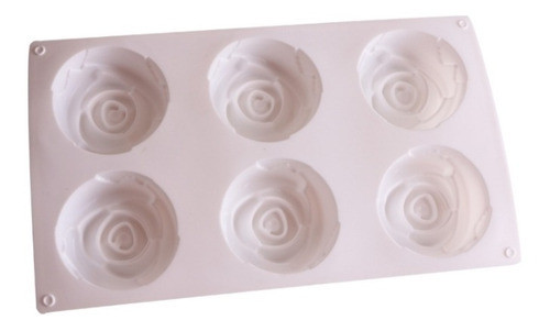 Molde De Silicona Rosas. Ideal Jabones O Velas 1