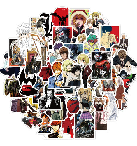 Pack 100 Stickers Death Note Anime Manga 0