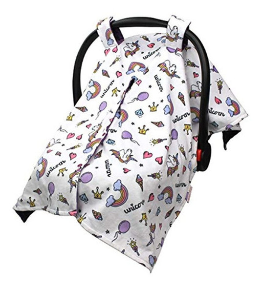 Cubierta De Dosel Para Asiento De Automóvil De Bebé - Unicor 1