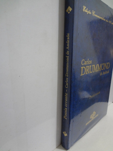 Livro Poesia Errante Carlos Drummond De Andrade 1